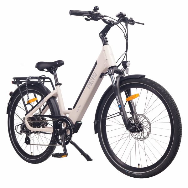 white ncm t3s e-bike